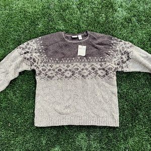 Oversized grandpa sweater